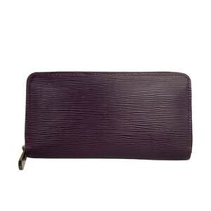 Louis Vuitton Zippy Wallet Epi Long Wallet M6007K